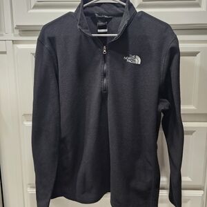 The North Face Black Half-Zip Fleece Pullover